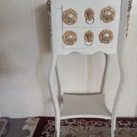 میز تحریر،میز تلفن،قفسه|کتابخانه، شلف، قفسه‌های دیواری|نیشابور, میدان حافظ|دیوار