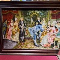 تابلو فرش دستباف طرح مجلس عشق|تابلو فرش|تهران, بازار|دیوار