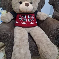 عروسک خارجی خرس با قد ۱۵۰ و بعلاوه دو عروسک خرسی