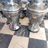 سماور برقی دو عدد سالم درحد نو