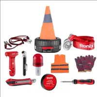 مجموعه 14 عددی ابزار خودرو رونیکس مدل RH-9199