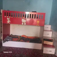 تخت دو نفره تمام ام دی اف محکم|تخت و سرویس خواب|خرم‌آباد, |دیوار