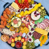 فینگرفود .میزآرایی .گل آرایی.بادکنک آرایی