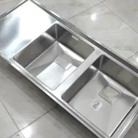 سینکــظـرفــشـویی مثل دسـت سـاز لگن بزرگ دوپلـه ای