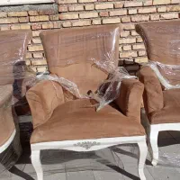 دو دست مبل راحتی و ۴ عدد صندلی به فروش می رسد|مبلمان خانگی و میز عسلی|چالدران, |دیوار