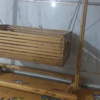 گهواره کلکسیونی چوب اصل لاکچری|تخت و صندلی بچه|زاهدان, |دیوار