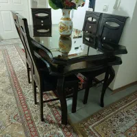 میز ناهار خوری شش نفره با صندلها|میز و صندلی غذاخوری|سهند, |دیوار