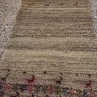 گبه دستبافت محلی با نخ طبیعی گوسفند