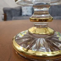 کریستال چک طلاکوب - گل برجسته Bohemax|ظروف سرو و پذیرایی|تهران, آهنگ|دیوار