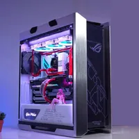 قاب کیس سفید و مشکی ASUS ROG Strix Helios