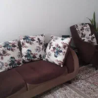 مبلمان راحتی در حد نو نو|مبلمان خانگی و میز عسلی|مشهد, بهارستان|دیوار