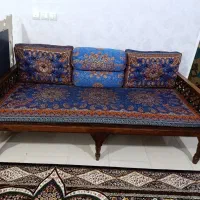 تخت سنتی همراه شاه نشین