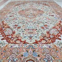 فرش دستباف استان‌خراسان / جفت۹متری / گل‌ابریشم|فرش|تهران, ده‌ونک|دیوار
