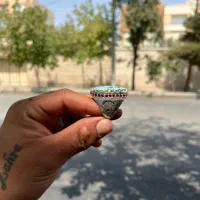 انگشتر نقره فیروزه نیشابور دستساز|جواهرات|اصفهان, پروین|دیوار