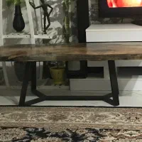 میز جلو مبلی رستیک