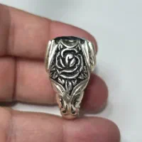 انگشتر الماس روس آبی نیلی