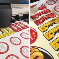 چاپ و برش لیبل و شبرنگ / خدمات کاترپلاتر|خدمات پیشه و مهارت|اصفهان, فیض|دیوار