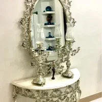 اینه و شمعدان برنج