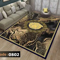 فرشینه روفرشی کشدار مخمل شانل طرح ورساچه|روفرشی|اسلام‌شهر, ترشنبه|دیوار