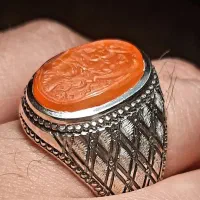 انگشتر خط کهنه قاجاری