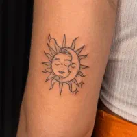 تتو متن ، مینیمال ، سه بعدی