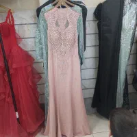 لباس مجلسی مروارید دوزی و سنگ کارمدل ماهی جذاب