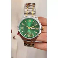 ساعت مچی عقربه‌ای کوارتزمردانه بنداستیل تراش الماس