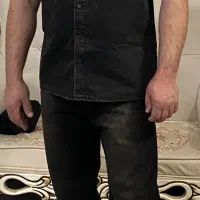 ست پیراهن و شلوار جین مردانه نو