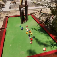 میز بیلیارد 8ball حرفه‌ای /تمیز و سالم /با لوازم|ورزش‌های توپی|رباط‌کریم, رباط‌کریم|دیوار