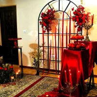 دیزاین میوه آرایی حکاکی هندوانه گل آرایی شب یلدا