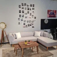 مبل چپگرد و راستگرد راحتی ۶ نفره|مبلمان خانگی و میز عسلی|کرج, محمد آباد|دیوار