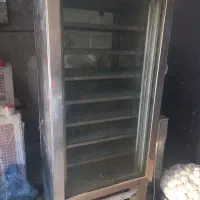 فریزر ایستاده تمام استیل موتور و لوازم کامل نو