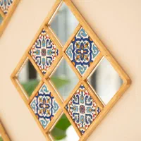 تابلو ، دیوار کوب و قاب آینه چوبی ست|آینه|مشهد, شهید هاشمی نژاد|دیوار