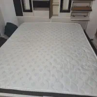 دو عدد تخت یک نفره با کشو و خوشخواب