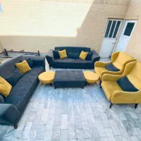 سرویس ۸نفره مبل راحتی تخت خواب شو