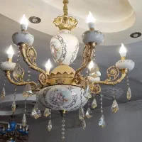 لوستر چینی برنز