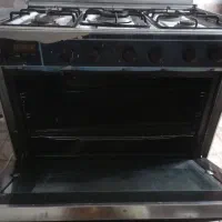 گاز ۵ شعله فر دار سالم درحد نو|اجاق گاز و لوازم برقی پخت‌وپز|یزد, |دیوار