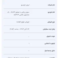 فروش حواله ایران خودرو