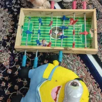 فوتبال دستی و عروسک جیشو مینیمون وسگ