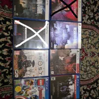 ۹ عدد دیسک ps4 و ps5 برای معاوضه و فروش