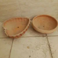 کاسه گلدون سفالی