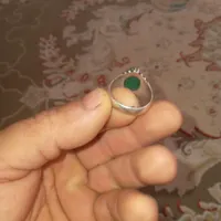 انگشتر عقیق سبز