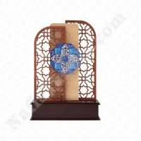قاب تندیس استند تقدیر میناکاری
