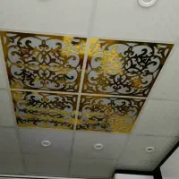 تایل طلایی سقف کاذب  تولید مستقیم