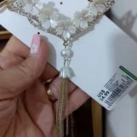 کریپس نگینی رنگ ثابت نونو