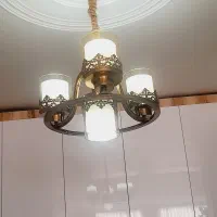 لوستر ۴شعله مدرن|لوستر و چراغ آویز|تهران, ورزشگاه آزادی|دیوار