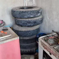 رینگ و لاستیک ایسوزو ۵تن ،۵سوراخ|قطعات یدکی و لوازم جانبی|مبارکه, |دیوار
