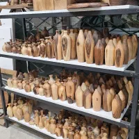 انواع پایه شمع گلدون ظروف روستیک سینی باچوب گردو|صنایع دستی و سایر لوازم تزئینی|مشهد, مصلی (کارمندان اول)|دیوار