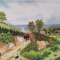 تابلو نقاشی رنگ روغن