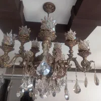 لوستر۱۰شعله چشم نوربرنجی